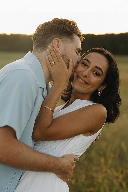 engagement photoshoot scenic outdoor aesthetic wedding venue near lynchburg virginia central va reception venue